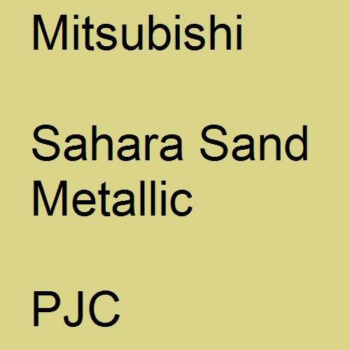 Mitsubishi, Sahara Sand Metallic, PJC.